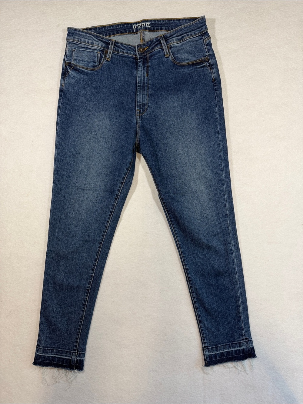 Pepe Jeans London Stella Dion Ankle Skinny Jeans in Dark Blue Wash